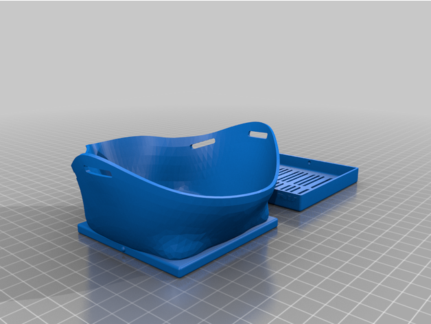 Eva kovid koronavirüs maske savunmak koruma 3D print model - Mito3D