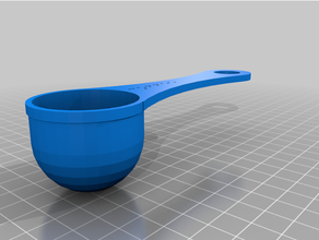 coffee spoon customized 3d print model - Mito3D
