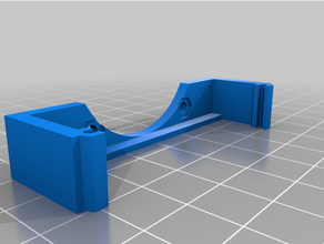 customized moab - mother fan brackets 3d print model - Mito3D