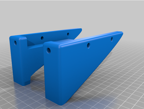 pies plato soporte portaplacas mesa 3d print model - Mito3D