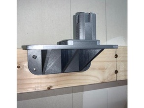 ryobi tool shelf bracket holder mount 3d print model - Mito3D