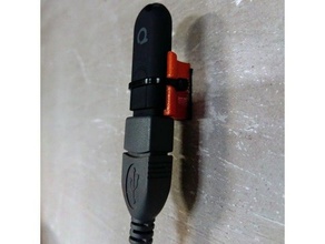 pared montar conbee2 USB palo zigbee red 3d print model - Mito3D