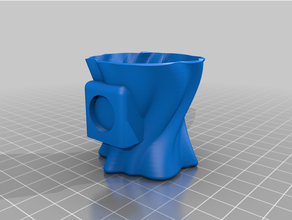 small cactus pot 3d print model - Mito3D