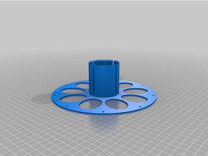 spooldl filament bobine openscad paramétrique 3d print model - Mito3D