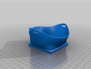 open source face mask filter valve 3d print model - Mito3D