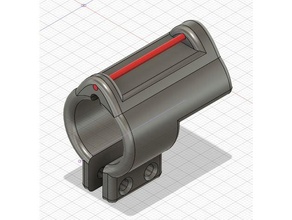 Schrotflinte Ballaststoff Optik Sicht 3d print model - Mito3D