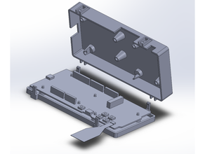 nrf52840-dk case 3d print model - Mito3D