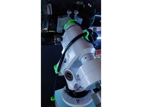eq6 cable organizador astronomía montar observador cielo 3d print model - Mito3D