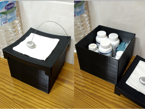 Knyck caixa caja servilletero ikea 3d print model - Mito3D