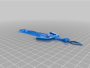 Fantasie Schwert 3d print model - Mito3D