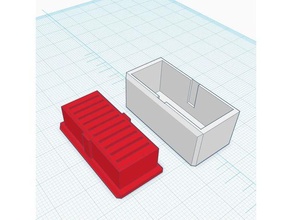 ultra thin micro sd tarjeta soporte caso funda card 3d print model - Mito3D
