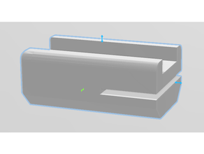 anycubic wash station mars adaptor - taller non-adjustable piece elegoo 3d print model - Mito3D