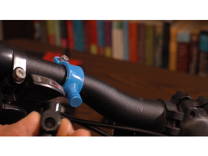bicicletta specchio montare flessibile tpu 3d print model - Mito3D