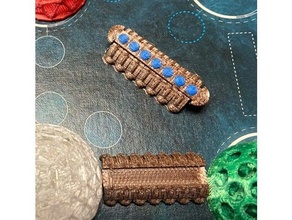 tunnels underwater cities board game boardgame boardgames components 3d print model - Mito3D