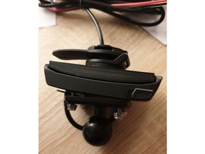 garmin zumo quad lock adapter 3d print model - Mito3D