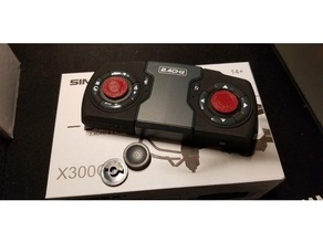 Simrex kontrolör başparmak topuzlar Uçan göz dronlar 3d print model - Mito3D