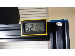 humidity gauge mount 3d print model - Mito3D