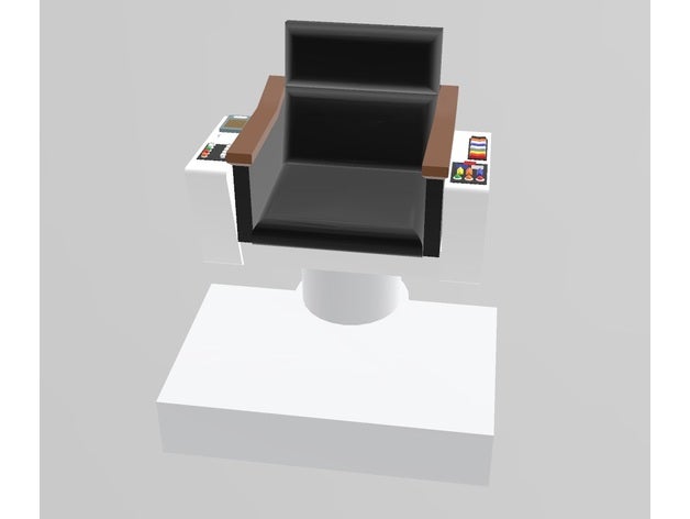 multi material étoile randonnée tos église commander chaise 3D print model - Mito3D