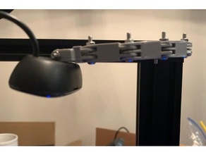c270 articulating arm - ender 3 mod mount camera creality logitech octoprint webcam 3d print model - Mito3D