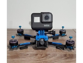 xilo phreakstyle fpv drone universal gopro mount camera 3d print model - Mito3D