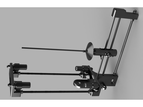 ultimate lock-down filament roller 3d printer printing bearing holder spool lock mount threaded rod 3d print model - Mito3D