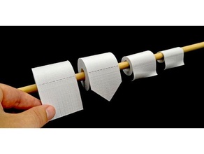 toilet paper roll coronavirus corona virus covid-19 covid19 3d print model - Mito3D