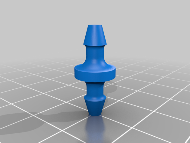 tubo 6mm junta União 3D print model - Mito3D