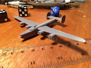 b-24 liberator microarmor 3d print model - Mito3D