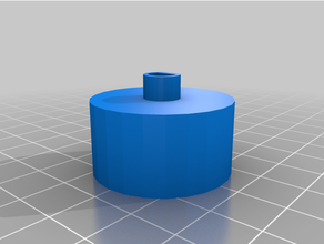 bouton potentiomètre fourneau Delonghi 3d print model - Mito3D