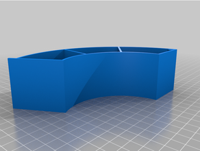 customized filament spool tray 3d print model - Mito3D