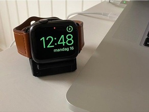 apple watch charger dock 3d print model - Mito3D