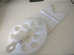 mini beer pong beerpong drinking minibeerpong openscad work progress 3d print model - Mito3D