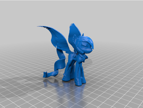 nightmare moon - pony 3d print model - Mito3D