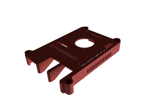 raspberry pi case 20mm fan mount 3d print model - Mito3D