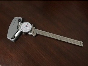 dial caliper slide cover bracket measurement tools tool holder 3d print model - Mito3D