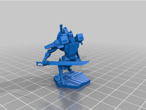 starfinder combat drone mini Galet lvl 7 reminx dnd miniature robot 3d print model - Mito3D