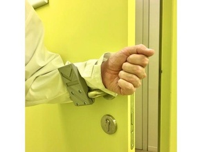 hands-free door handle coronavirus prevention household office 3d print model - Mito3D