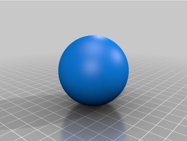 perfect sphere 3D print model - Mito3D