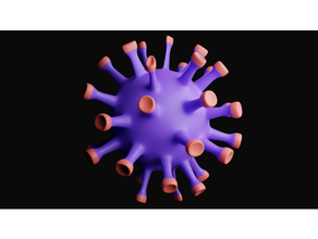 coronavirus covid 19 modèle 3dmodel dmcg gnamp 3d print model - Mito3D
