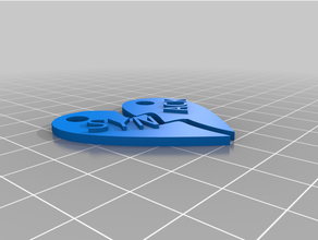 geeky valentine 3d print model - Mito3D