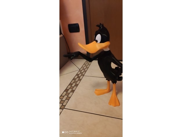 daffy duck remix 3D print model - Mito3D