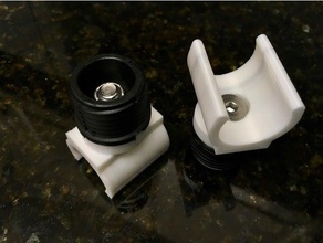 stakeout anchor pole clips hobie outback 3d print model - Mito3D