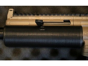 gsg 16 handguard - mp5sd style firearm gsg-16 3d print model - Mito3D