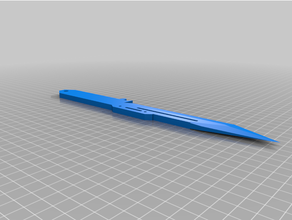 cuchillo panacord csgo bıçak 3d print model - Mito3D