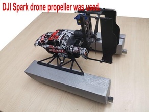 rc macchina airboat modificato riparazione giocattoli moto d'acqua 3d print model - Mito3D