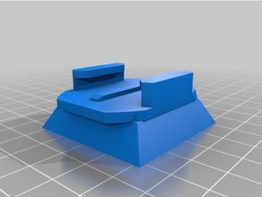 gopro quick release tripod mount 3d print model - Mito3D
