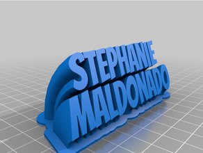 Stéphanie 3d print model - Mito3D