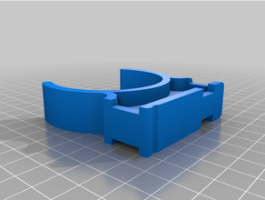 kurbağa spa kafalık klips 3d print model - Mito3D