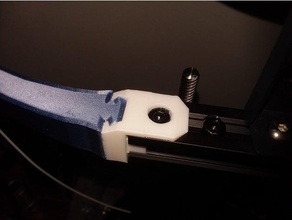 Filament leiten Clip Ender 3 Profi 3d print model - Mito3D