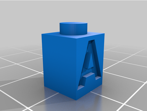 a-lego customized 3d print model - Mito3D
